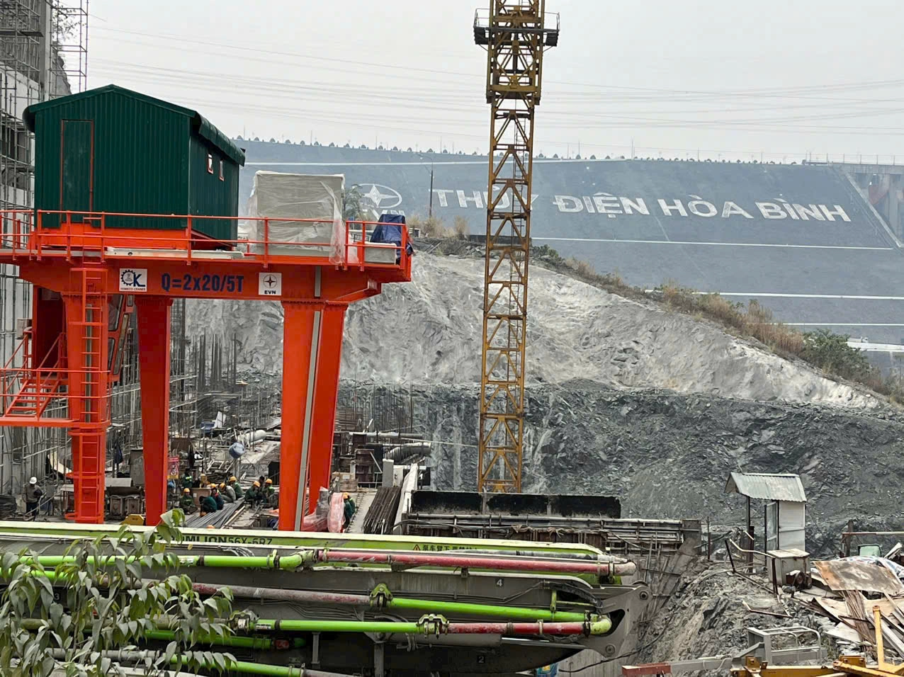 Dự án NMTĐ Hòa Bình mở rộng: Quyết tâm hoàn thành dự án đúng hẹn năm 2025